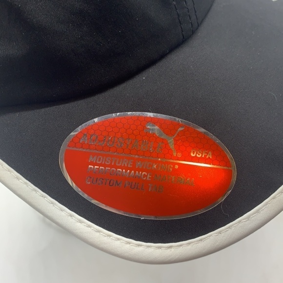Puma NWT Black White Baseball Hat. - Adjustable. HT0059 - Picture 3 of 6